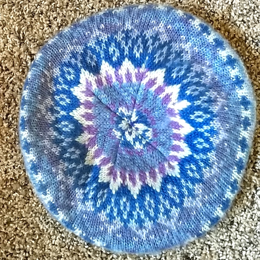 Knit Paperboy Cap - Picture 2 of 4